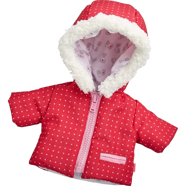 HABA 304110 - Kleiderset Winterspaß, Set aus Anorak, Schneehose, Sonnenbrille und Stiefeln, Puppenzubehör für alle 30 cm großen HABA-Puppen, ab 18 Monaten – Bild 6