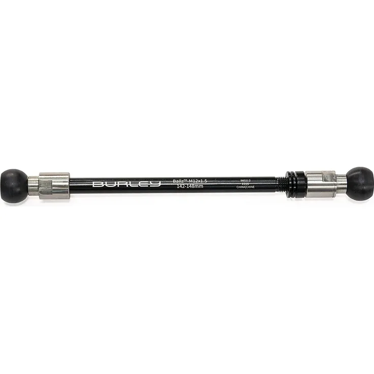 Burley Unisex – Erwachsene Ballz Steckachse, Schwarz, 142-148mm