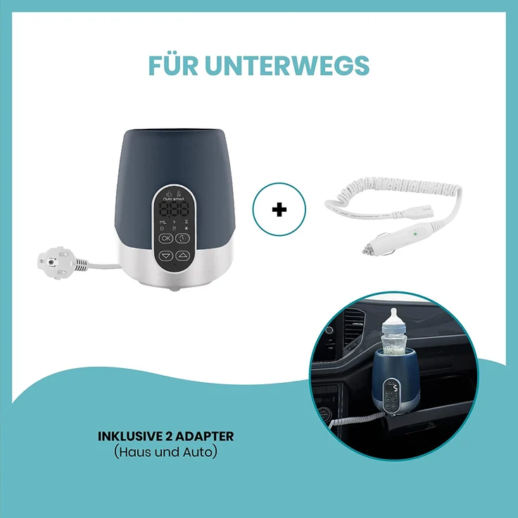 Babymoov NutriSmart Flaschenwärmer Grau – Bild 6
