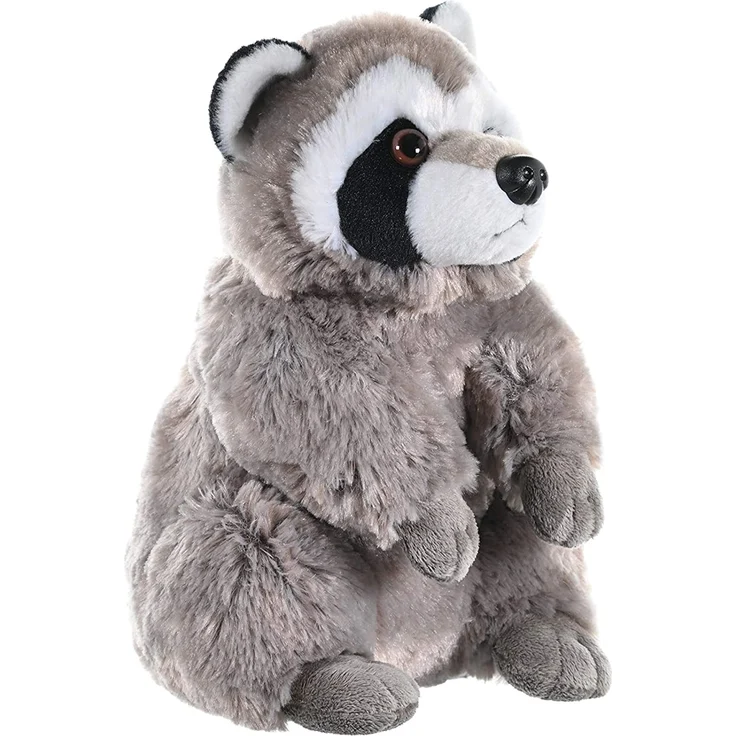 Wild Republic 10943 Plüsch Waschbär, Cuddlekins Kuscheltier, Plüschtier, 30 cm – Bild 2