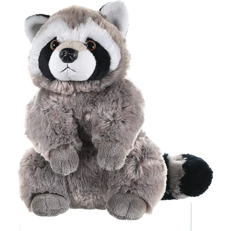 Wild Republic 10943 Plüsch Waschbär, Cuddlekins Kuscheltier, Plüschtier, 30 cm