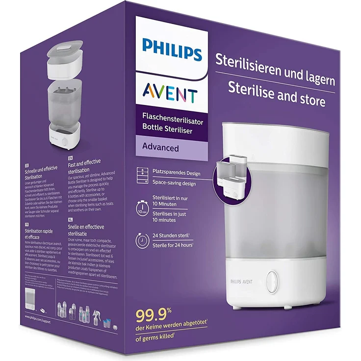 Philips AVENT – flexibler Advanced Flaschensterilisator – Bild 7