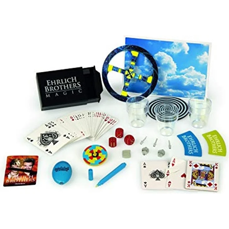Clementoni 59050 Ehrlich Brothers Modern Magic, Zauberkasten für Kinder ab 7 Jahren, magisches Equipment für 35 moderne Zaubertricks, inkl. 3D Erklärvideos – Bild 6
