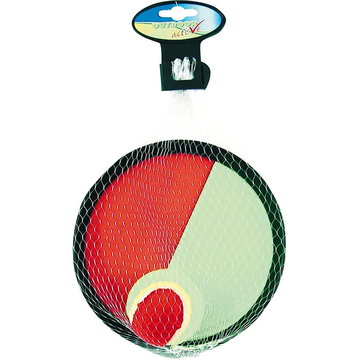 Outdoor Active - Catchballspiel mit Klett, 19 cm