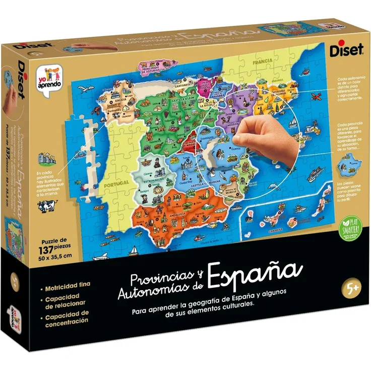 Lernspiel Provinces of Spain Diset (ES)