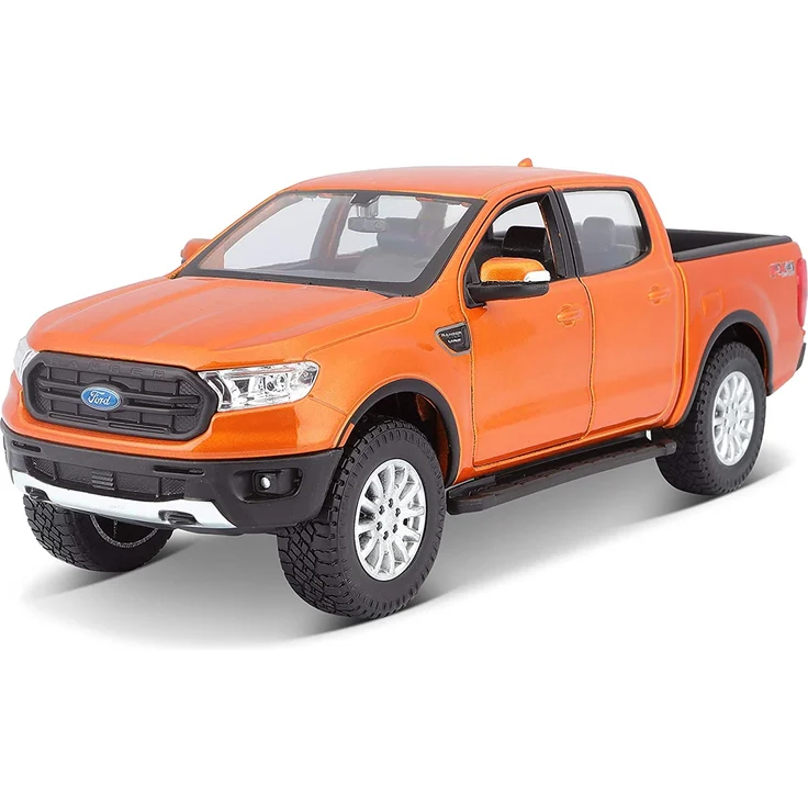 Maisto 531521 Ford Ranger Modellauto im Maßstab 1:27, orange – Bild 1