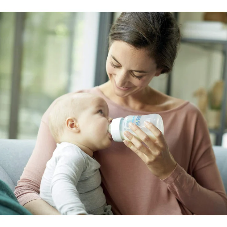 Philips Avent SCF633/27 Klassik-3-Loch Sauger, mittlerer Nahrungsfluss, 2er-Pack – Bild 5
