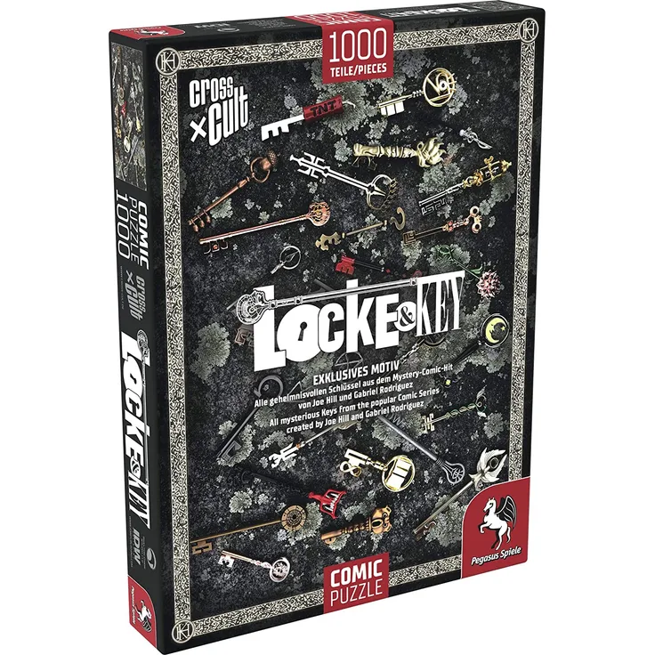 Puzzle: Locke & Key (Die Schlüssel zum Königreich), 1. 000 Teile