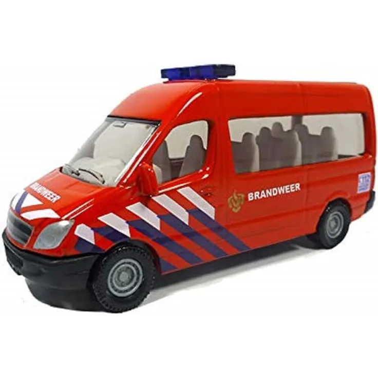 Siku 0808 Mercedes Benz Sprinter "Brandweer" rot (Blister)