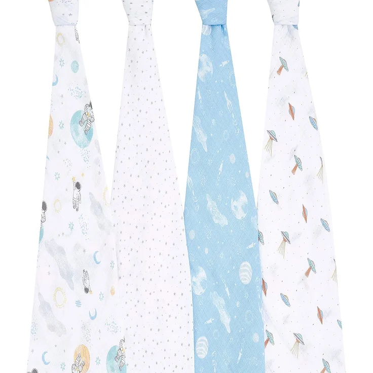 aden + anais™ essentials Pucktuch space explorers 4er-Pack – Bild 2