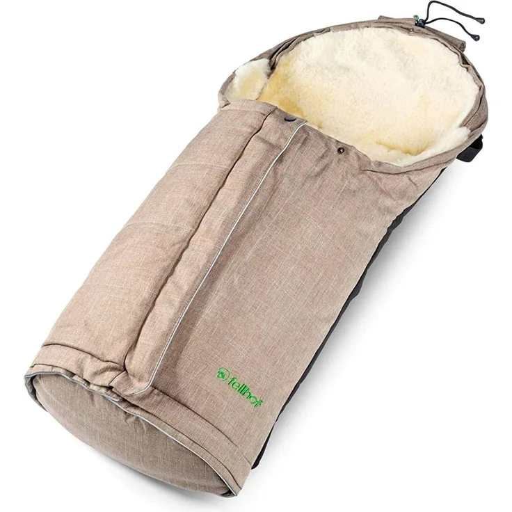 Fellhof 'Sölden' Fußsack beige