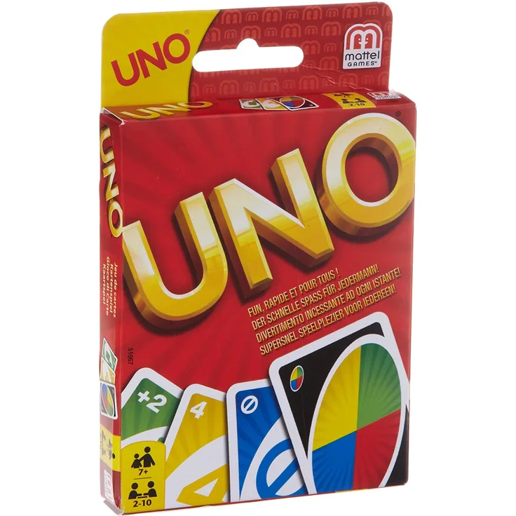 Mattel 51967-0 - UNO, Kartenspiel