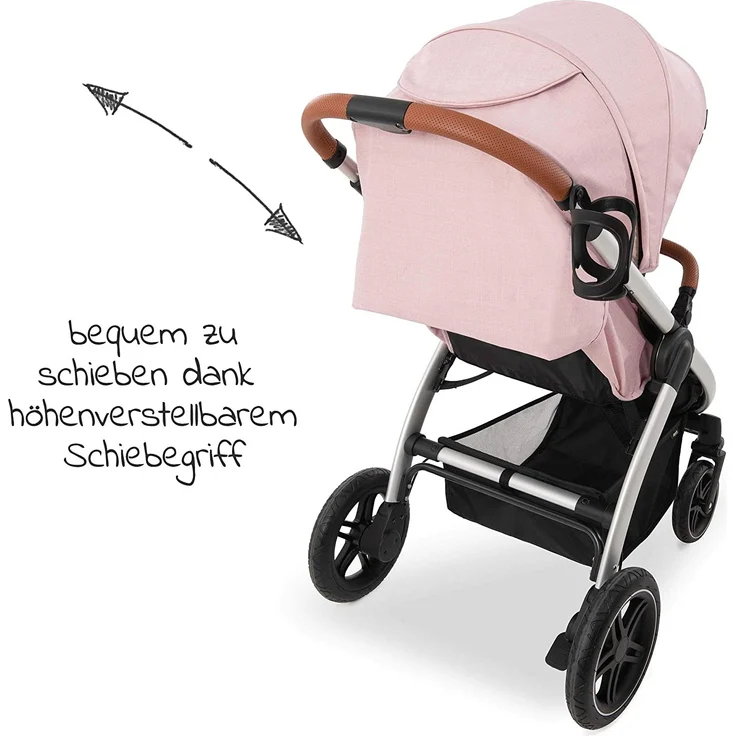 Hauck 'Uptown' Buggy Melange Rose – Bild 5