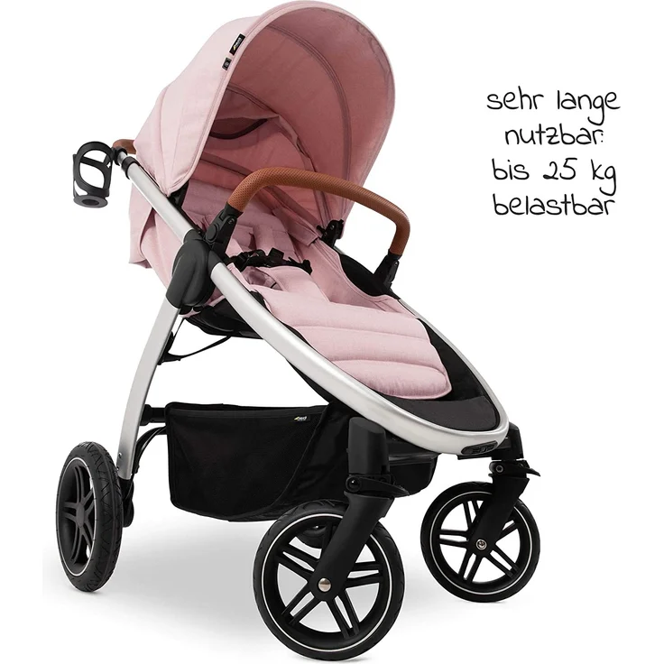 Hauck 'Uptown' Buggy Melange Rose – Bild 2