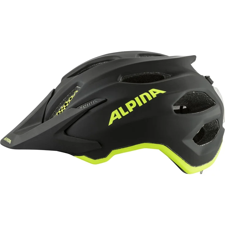 Alpina Carapax JR. Flash black-neon yellow matt (33) 51-56 – Bild 3