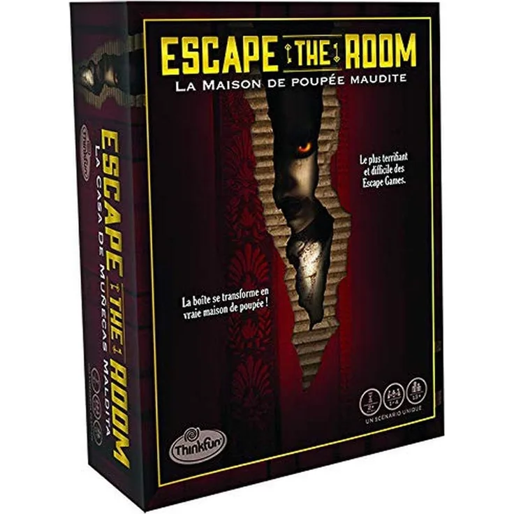 Ravensburger - Escape The Room - Das Puppenhaus Maudite - Escape Spiel - ThinkFun - ab 13 Jahren - 76372