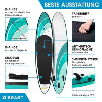 Surfboard Leash & Kajak Paddel Leine - TPU Fesselriemen Mit Edelstahl Wirbel