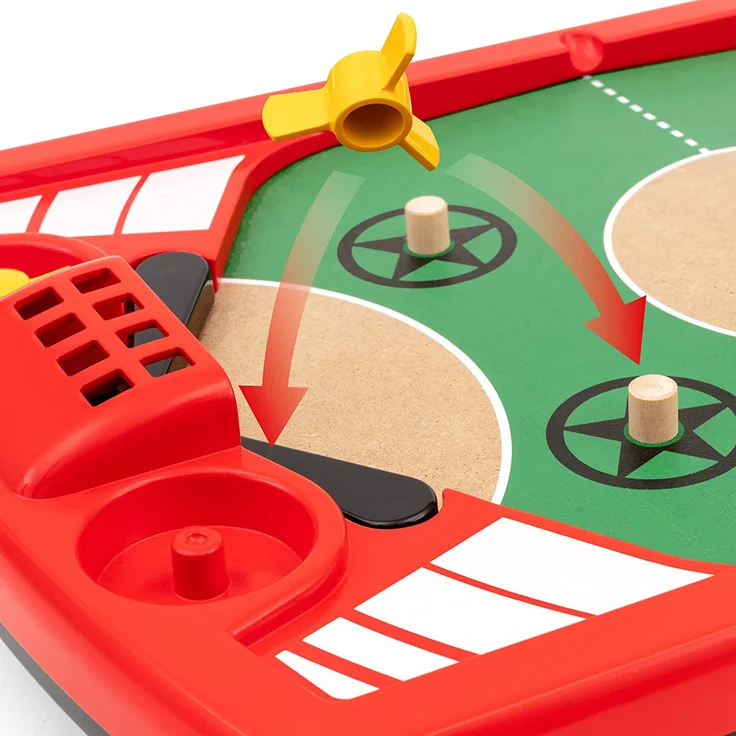 Brio 'Tischfußball-Flipper', ab 6 Jahren, 53 x 34,5 cm, 2 Spieler, mit Metallkugeln – Bild 6