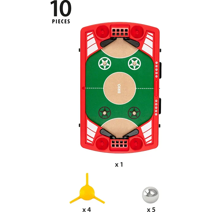 Brio 'Tischfußball-Flipper', ab 6 Jahren, 53 x 34,5 cm, 2 Spieler, mit Metallkugeln – Bild 3