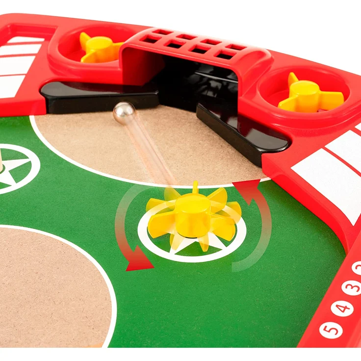 Brio 'Tischfußball-Flipper', ab 6 Jahren, 53 x 34,5 cm, 2 Spieler, mit Metallkugeln – Bild 8