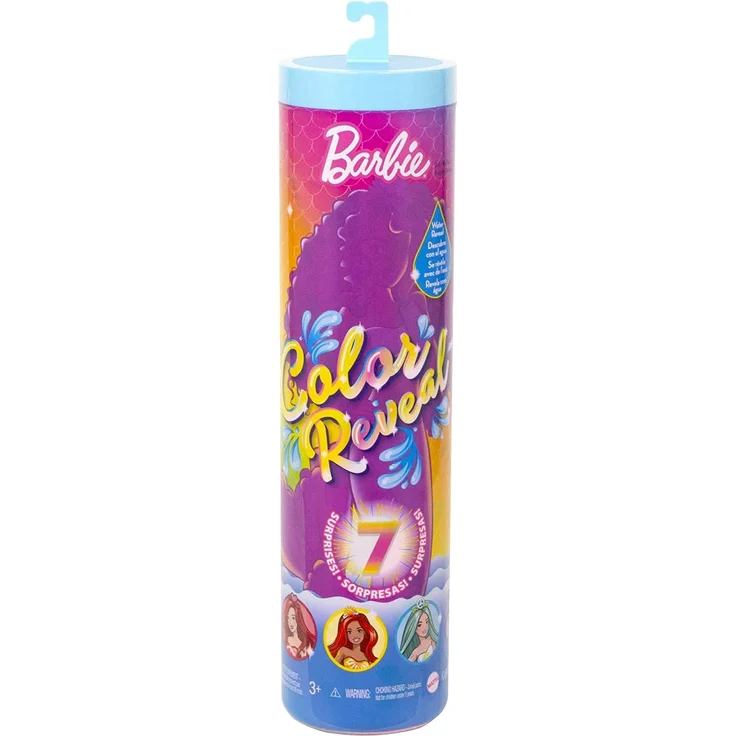 Barbie 'Color Reveal Rainbow Mermaids', Barbie Puppen Sortiment Serie 1, ab 3 Jahren, 1 Stück, zufällige Auswahl – Bild 7