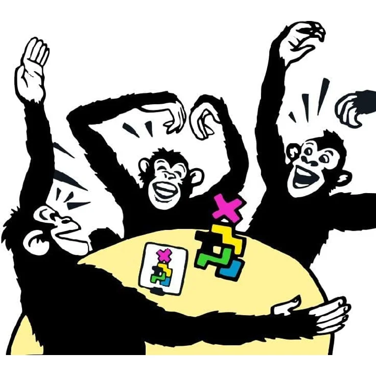 Abacusspiele GmbH ABA64191 TEAM3 grün Familienspiel, Stapelspiel, Black – Bild 14