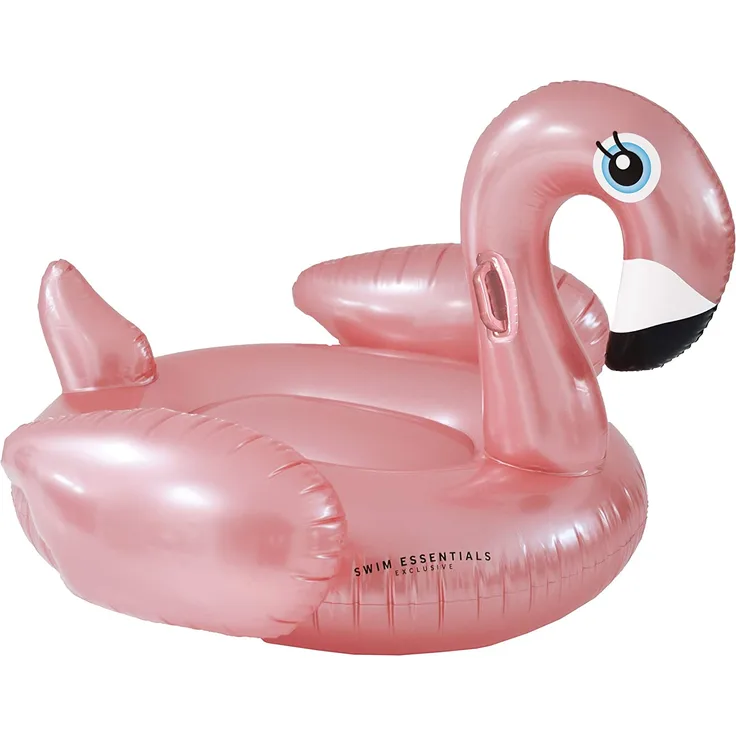 Swim Essentials Flamingo rose gold XL - Aufblastier Flamingo