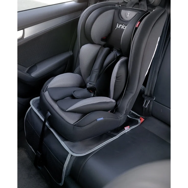 PETEX 44499904 Kindersitzunterlage, Autositzauflage, schwarz – Bild 3
