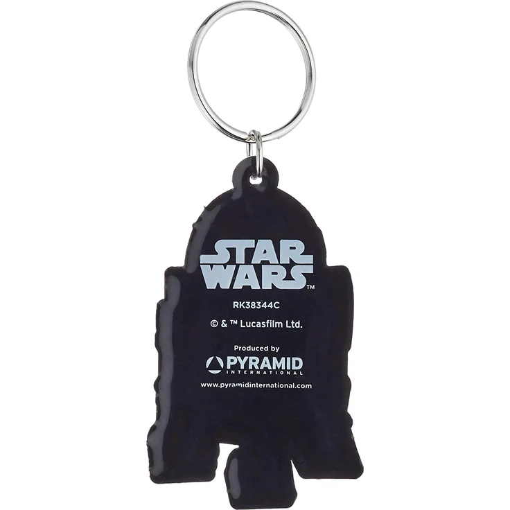 Pyramid International schlüsselanhänger Star Wars R2-D2 6 cm weiß – Bild 2
