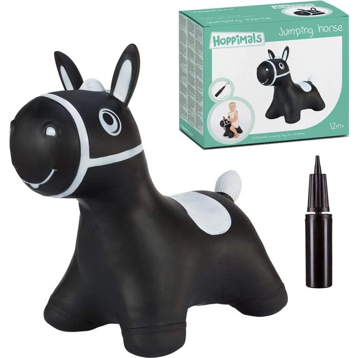 Tootiny jumper horse of black cardboard – Bild 1