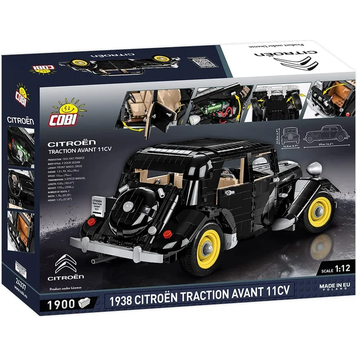 COBI - Citroen Traction Avant 11CV 1938 (24337) – Bild 11