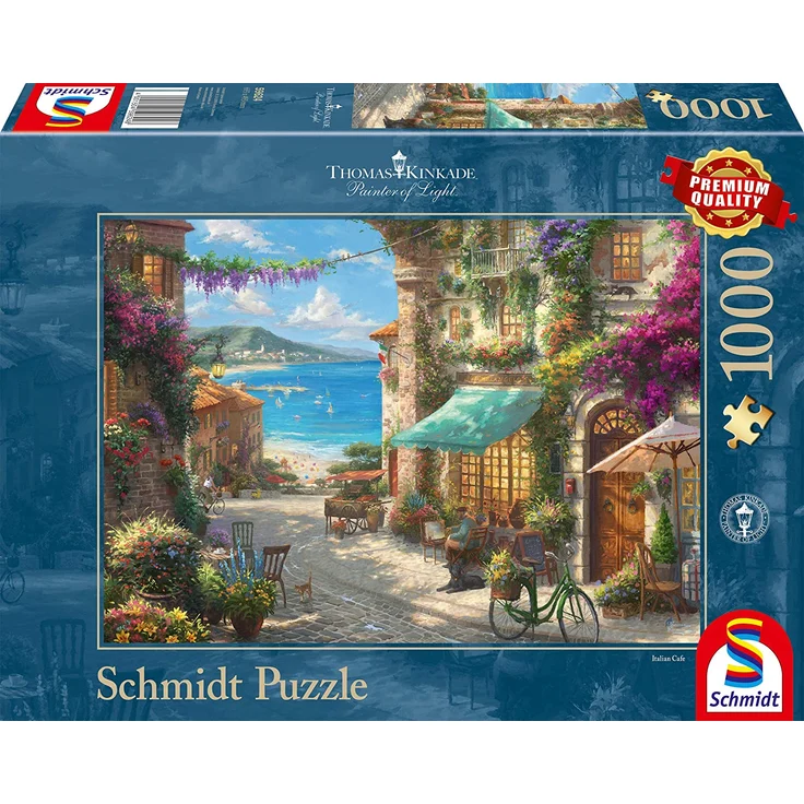 Schmidt Spiele - Café an der italienischen Riviera, 1000 Teile – Bild 1