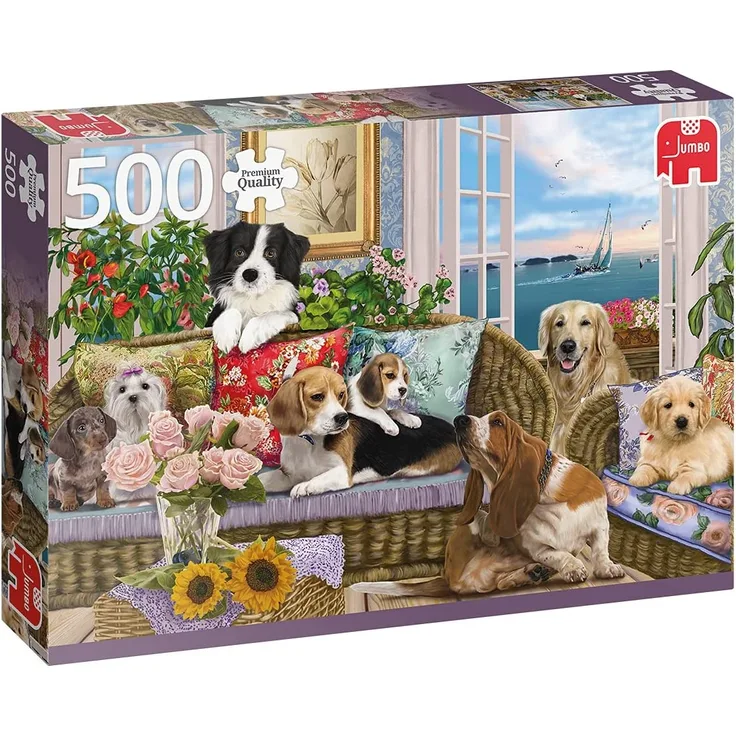 puzzle Pelzfreunde 500 Teile