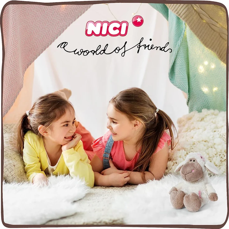 Nici 48533 Schaf Jolly Rosa 25cm Schlenker – Bild 6