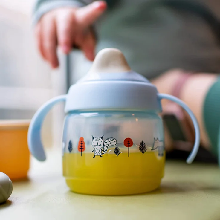 Tommee Tippee Superstar Sippee, Trinklernbecher, 100 % Auslauf- und Schüttelsichere INTELLIVALVE-Technologie, Antibakterielle BACSHIELD-Technologie, 4 M. +, 190 ml, 1 Stk, Grün – Bild 6