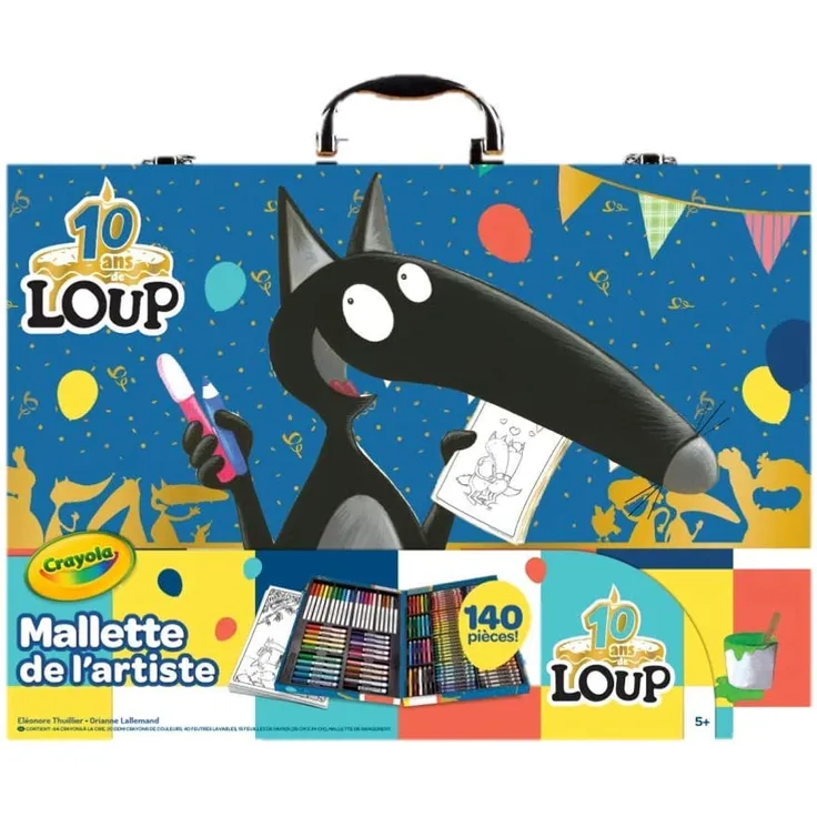 CRAYOLA Wolf Bastelset, 04-0648-F-000, Blau