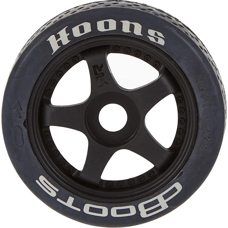 Arrma ARA550070 DBoots Hoons 42/100 2. 9 Silber gegürtet 5-Speichen – Bild 2