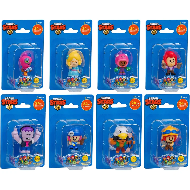 Brawl Stars BRW2010 Collectible Figure, Multi-Colored, 1 Stück, zufällige Auswahl