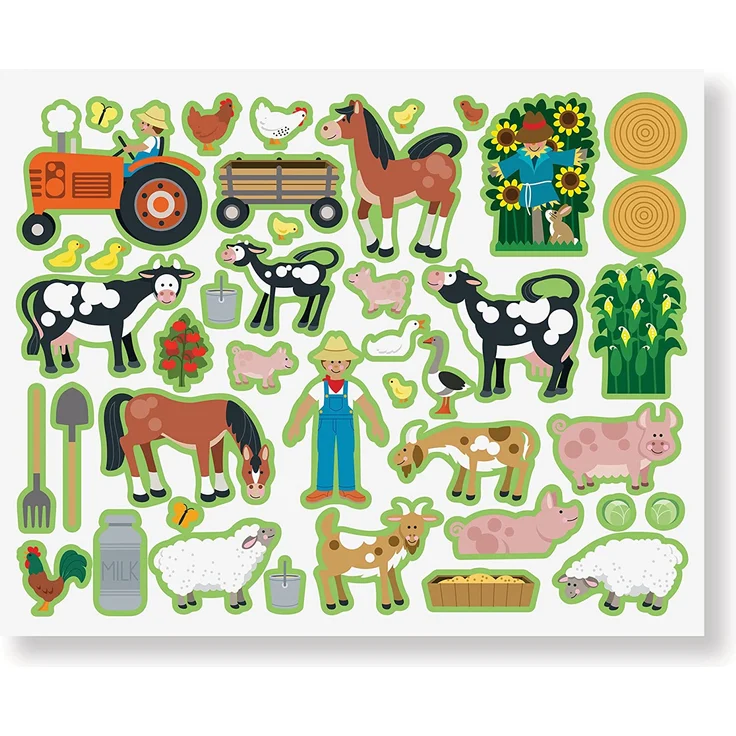Melissa & Doug wiederverwendbares Stickerbrett – Lebensräume | Aktivitätsbrett | Stickerbrett | 3+ | Geschenk für Jungen oder Mädchen - Preisvergleich – Bild 5