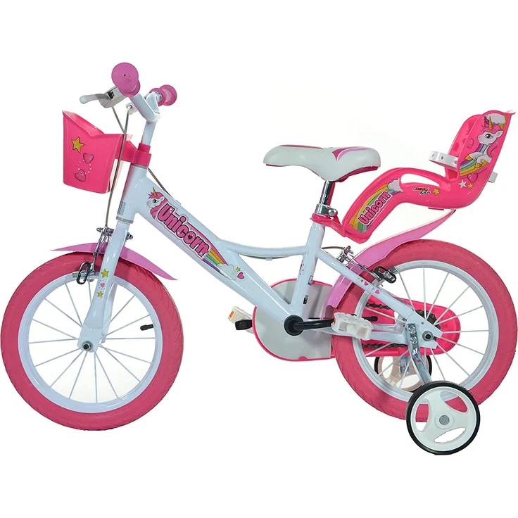 Dino Bikes 144R-UN Stadtrad Kinder Weiblich Senkrecht 35 6 cm (14 Zoll) Stahl – Bild 3