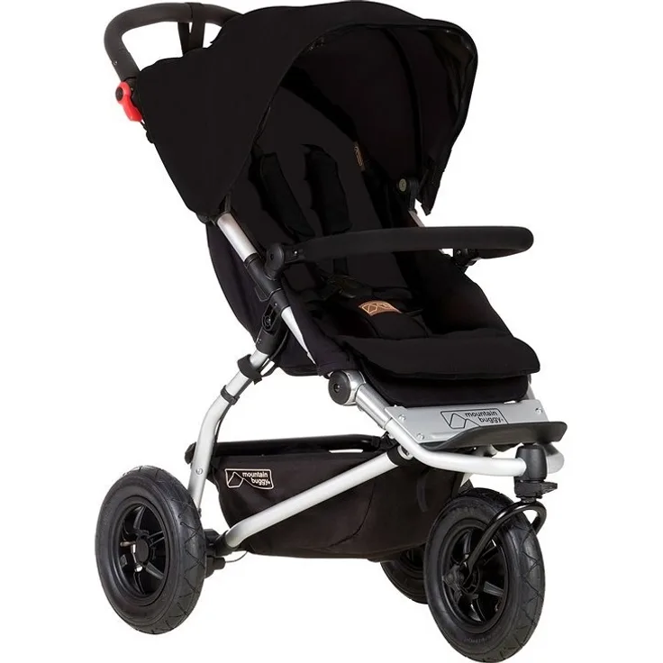 Mountain Buggy Swift 3 Black + Regenschutz