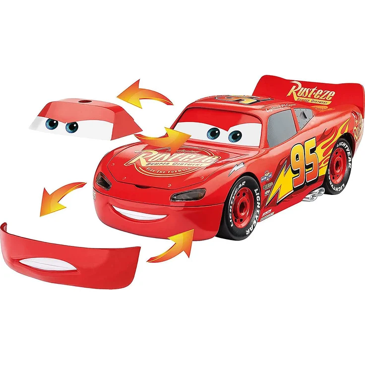 Revell Lightning McQueen Sportwagen-Modell Montagesatz 1:20 Lightning McQueen Beide Geschlechter 19 Stück(e) – Bild 5