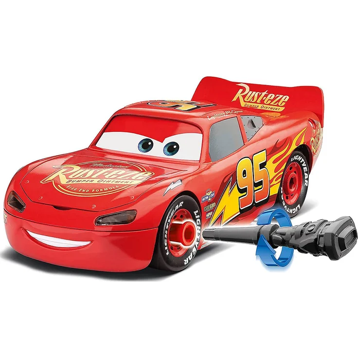 Revell Lightning McQueen Sportwagen-Modell Montagesatz 1:20 Lightning McQueen Beide Geschlechter 19 Stück(e) – Bild 4