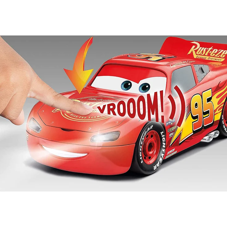 Revell Lightning McQueen Sportwagen-Modell Montagesatz 1:20 Lightning McQueen Beide Geschlechter 19 Stück(e) – Bild 7