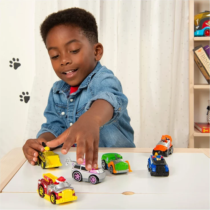 PAW Patrol 6053362 - True Metal Geschenkset mit sechs Metall - Fahrzeugen - Klassik Version – Bild 3