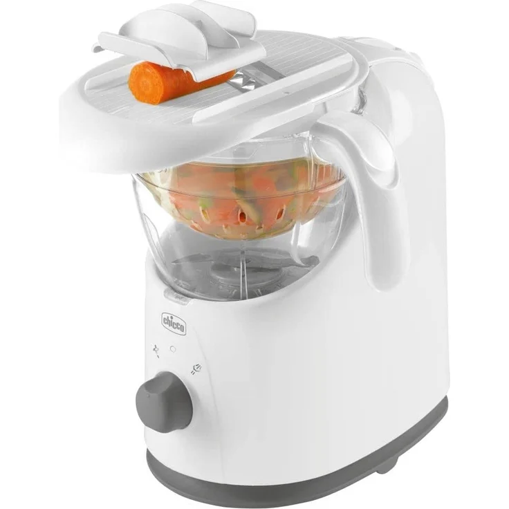 Chicco 06776 Dampfgarer "Easy Meal", Bpa frei, mehrfarbig – Bild 5