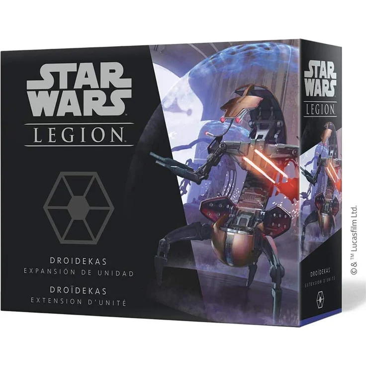 Fantasy Flight Games - Star Wars Legion: Droidekas, Farbe (SWL50ES), Farbe/Modell Sortiert