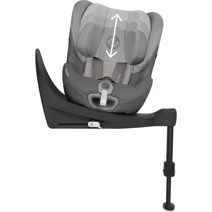 Cybex Gold 'SIRONA S2 I-SIZE' Autokindersitz, Gruppe 0+/1 (0 bis 18 kg) Soho Grey – Bild 3