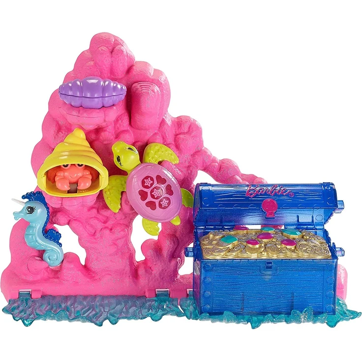 Barbie Mattel FCJ29 - Magie der Delfine Unterwasser-Spielset – Bild 4