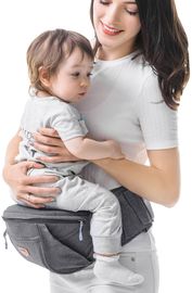 Baby Hüftsitz Ergonomische, SUNVENO Baby Hüftsitzträger, Babytrage Dekompression mit Verstellbarem Gurt und Tasche – Beliebt